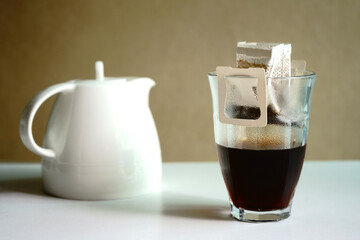  Drip bag fresh coffee cup