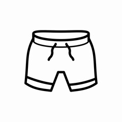 Outline short icon.Short vector illustration. Symbol for web and mobile