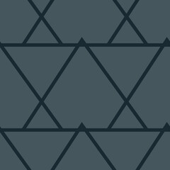 Abstract geometric pattern with lines, triangles seamless vector background