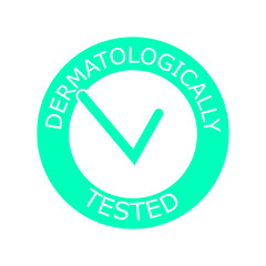 Dermatologically tested vector label
