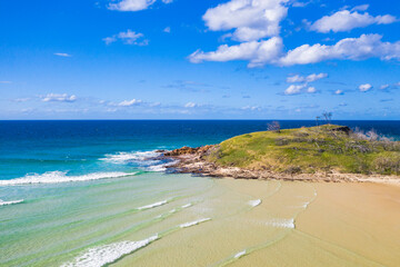 The stunning Waddy Point on Fraser Island
