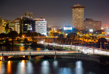 night view of el Condado 