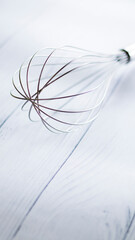 whisk on a white background