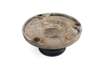 Pulley belt isolated on a white background.