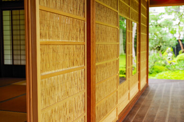 Obraz premium 古い日本の大きな屋敷