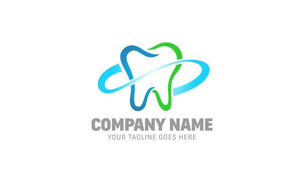Dental Care Logo - Tooth Icon Vector