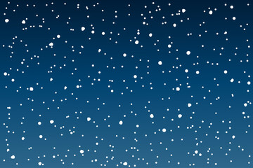 Vector banner for Christmas, New Year, snowflakes
