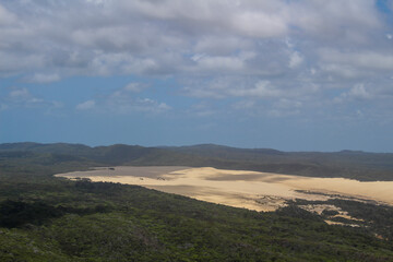 Fraser Island Australien von oben