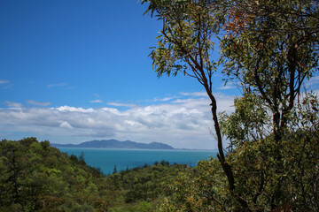 Fototapeta na wymiar Magnatic Island in Australien Ausblick