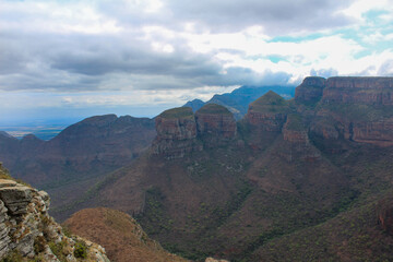 Ausblick Panorama Route Südafrika 