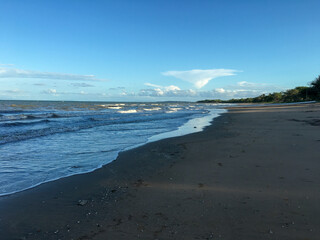 Obraz premium Strand in Australien weit drausen wild