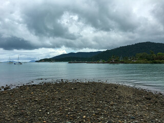 Hafen Meer Strand in Airlie Beach Australien