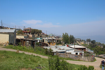Township in Knysna Südafrika 