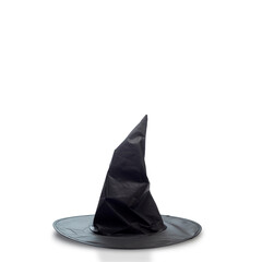 Witch or Wizard hat decorated on white