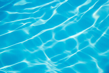 Light reflecting water in the sea