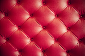 luxury red leather sofa