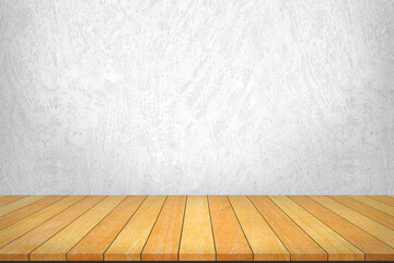 empty room with wooden floor