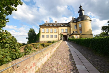 Obraz premium Schloss Friedrichstein in Bad Wildungen