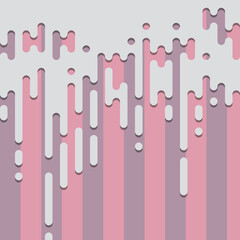 Abstract Rounded Color Lines halftone transition background illustration