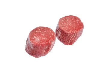 Generic Tenderloin meat in white background