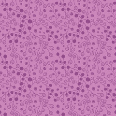 Floral pink and purple texture seamless pattern background