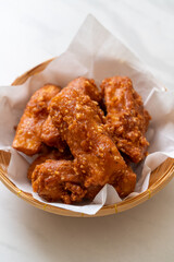 deep fried potatoes