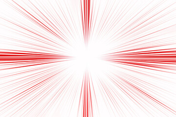 Abstract radial zoom blur surface of red and white tones. Abstract background with radial,...