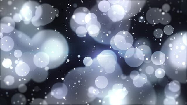 パーティクル キラキラ 背景 銀色	
