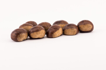 chestnuts seasonal fruits backdrop