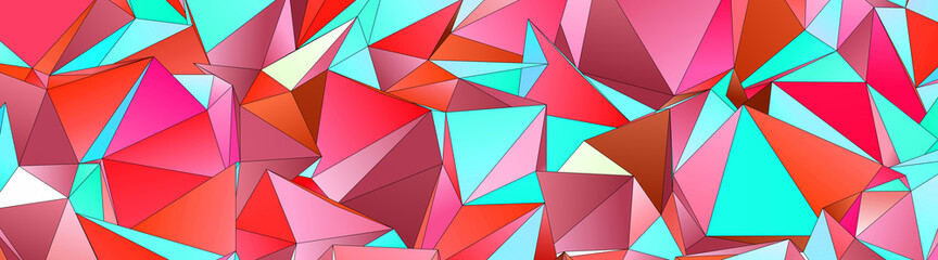 Fototapeta premium Abstract Low-Poly background. triangulated texture. Design 3d. Polygonal geometrical pattern. Triangular modern style