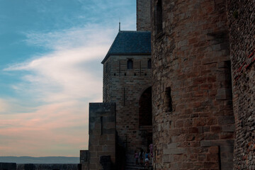 Fototapeta na wymiar carcassonne cité
