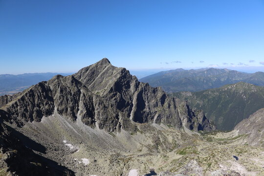 Widok na Krywań - Tatry Wysokie, Słowacja