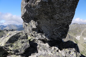 Wielkie Solisko - szczyt, Tatry Wysokie, Słowacja