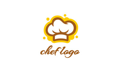 Chef Hat Logo Vector