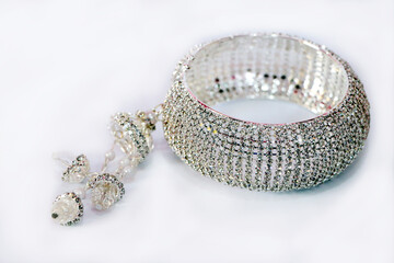 hand bangles .and hair clips ,nail colors, exposed in our studio , city- visakhapatnam    