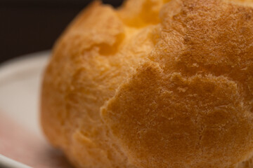 家で食べるシュークリーム