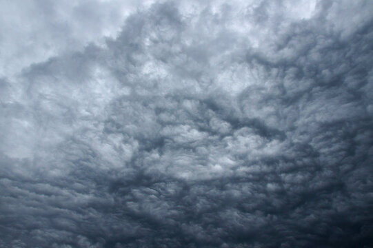 Amazing abstract Nimbostratus clouds in the sky