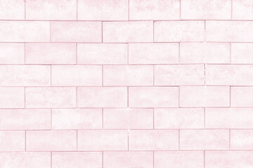 Cream color brick wall texture background. Grunge brickwork for your design backdrop.