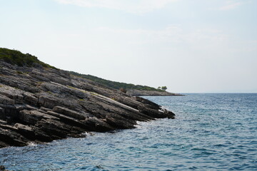 Rocky sea coast