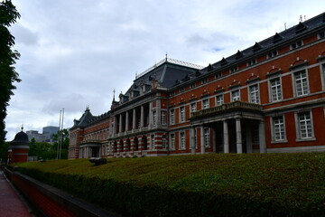 The Red Brick Building Ministry of Justice in Tokyo Japan