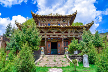 Obraz premium Qinghai Arou Temple
