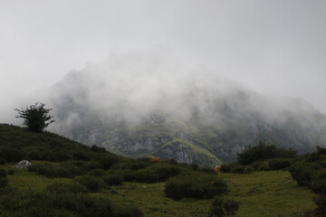 Mountain landscape in North Spain