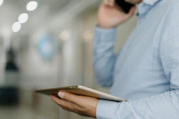 businessman working in office