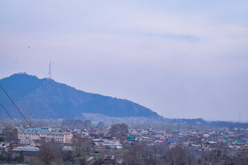 view of the city from the top