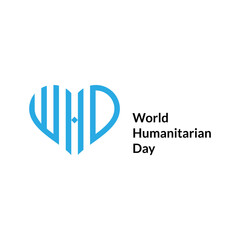 Vector Illustration Of World Humanitarian Day.