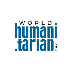 Vector Illustration Of World Humanitarian Day.