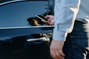 unlock car with smart phone