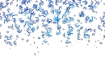 Light BLUE vector background with straight lines.