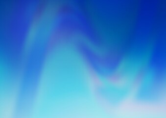 Light BLUE vector blurred shine abstract background. Colorful illustration in blurry style with gradient. The background for your creative designs.