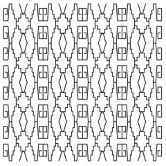 LUXURY DESIGN ORNAMENTS GEOMETRIC AZTECS PATTERN